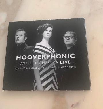 Hooverphonic with Orchestra Live cd / dvd  beschikbaar voor biedingen