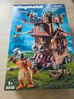 Playmobil Knights 9340 mobiele dwergenfeest, Kinderen en Baby's, Speelgoed | Playmobil, Ophalen, Zo goed als nieuw, Complete set