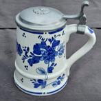 Bierpul 1L met de hand beschilderd Duitsland, Antiek en Kunst, Antiek | Keramiek en Aardewerk, Ophalen