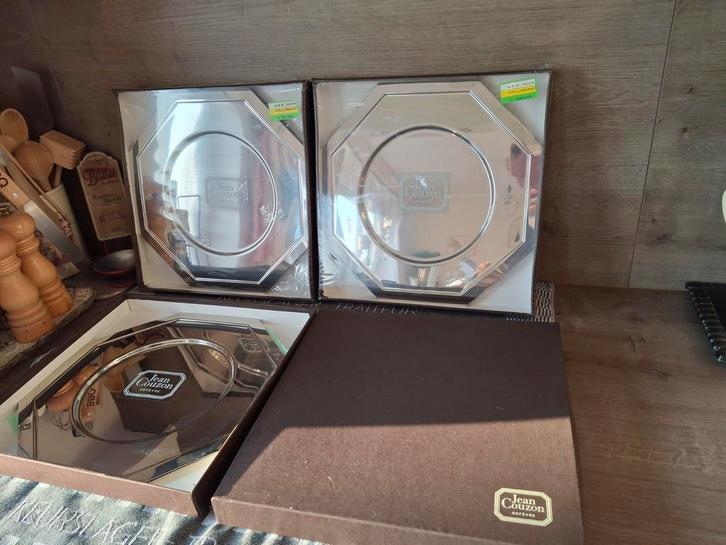 Zes onderzetborden Jean Couzon, Huis en Inrichting, Keuken | Servies, Zo goed als nieuw, Bord(en), Ophalen