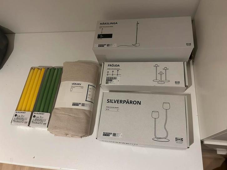 Ikea woonaccesoires pakket, Huis en Inrichting, Woonaccessoires | Overige, Zo goed als nieuw, Ophalen