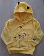 Lekker warme gele fleece trui Pikachu, maat 110/116, Jongen of Meisje, Trui of Vest, H&M, Ophalen of Verzenden