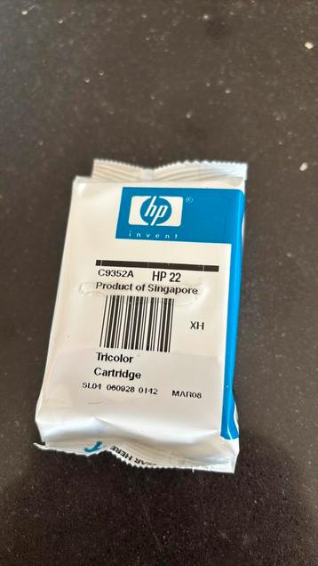 HP 22 originele drie-kleuren inktcartridge beschikbaar voor biedingen