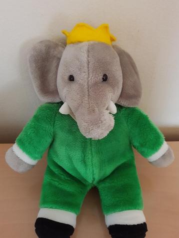 Babar : Vintage Knuffel (30cm) beschikbaar voor biedingen