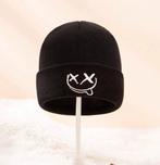2 bonnets noir (50cm), Enlèvement ou Envoi, Neuf, 104 ou plus petit, Garçon ou Fille
