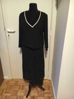 Mooie zwarte bloese met goud Lola Liza maat 38, Maat 38/40 (M), Lola & Liza, Zwart, Ophalen of Verzenden