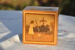 boite a bijoux en bois dessus marqueterie, Antiquités & Art, Enlèvement ou Envoi