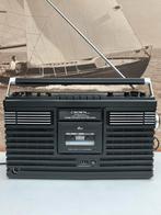 Vintage radio cassettespeler Crown, Japan, Ophalen of Verzenden, Radio