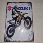 Bordje SUZUKI CROSS, Ophalen of Verzenden, Nieuw, Reclamebord