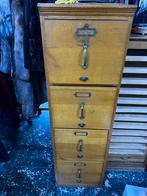 Prachtige houten archiefkast, Enlèvement ou Envoi, Comme neuf