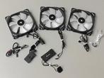 Corsair ML140 PRO RGB LED 140MM PWM Premium Fans x3, Computers en Software, Computerkoelers, Ophalen of Verzenden, Zo goed als nieuw
