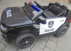 electrische politieauto jeep 12v, Ophalen of Verzenden, Zo goed als nieuw