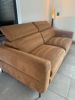 Bruine 3zit relax zetel, Huis en Inrichting, Ophalen, Zo goed als nieuw, Stof