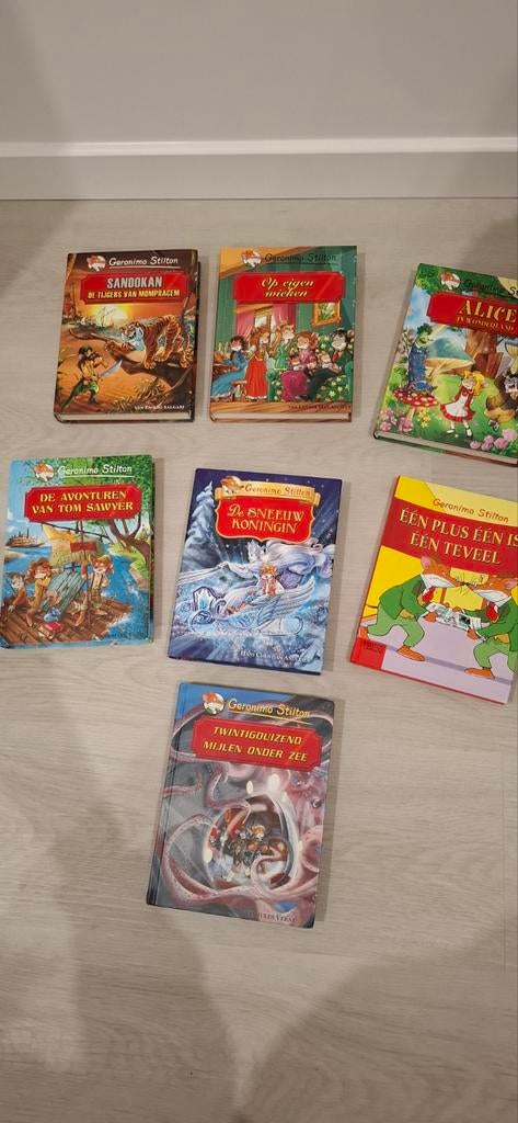 Geronimo Stilton leesboeken €5/stuk, Ophalen