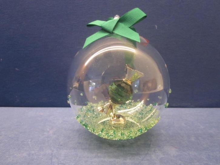 Swarovski Holiday Cheers Dulcis Ornament Kerstbal Groen, Verzamelen, Swarovski, Nieuw, Figuurtje, Ophalen of Verzenden