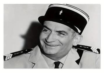 Groot Louis de Funès canvas 45X30 Nieuw beschikbaar voor biedingen