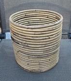 4x bamboo bloempot ø20cm H20cm. *Nieuw*, Ophalen of Verzenden