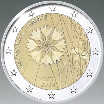 Estland 2024 - Korenbloem - 2 euro CC - UNC