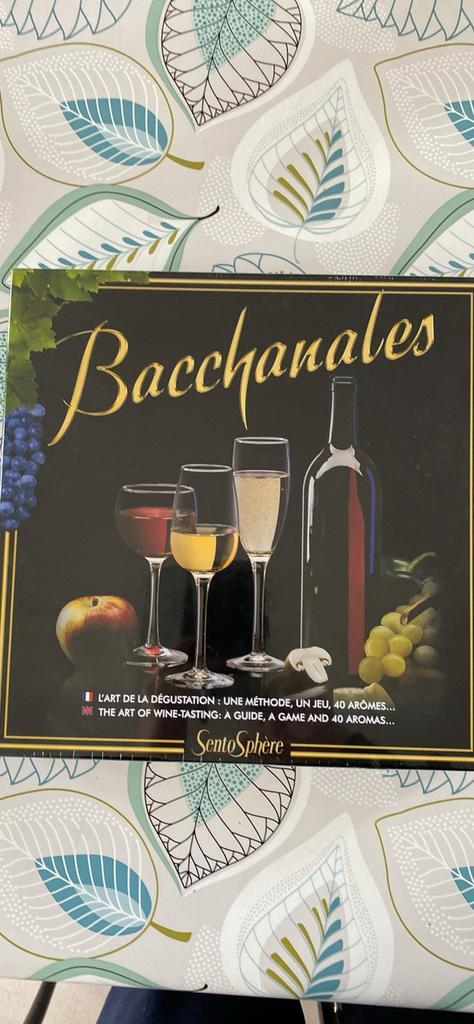 Oenologie : jeu dégustation des vins . BACCHANALES. Neuf, Boeken, Kookboeken, Ophalen of Verzenden