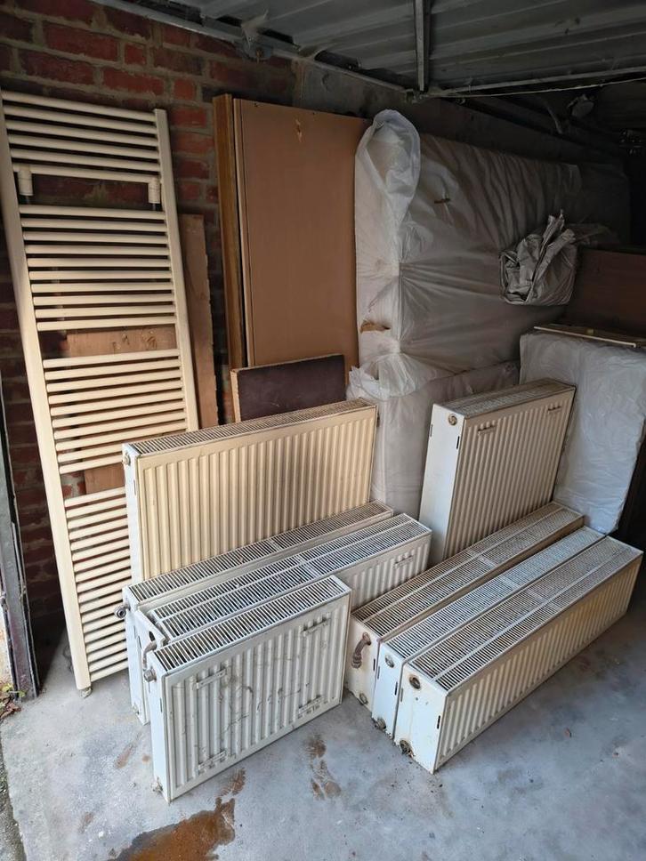 Lot de 9 radiateurs, Bricolage & Construction, Chauffage & Radiateurs, Radiateur, Enlèvement