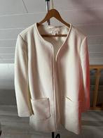 Manteau de fête long blanc H&M taille 42, Taille 42/44 (L), Enlèvement