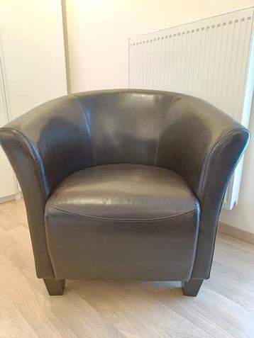 Prachtige kunstleder éénzit in nieuwstaat, Enlèvement, Comme neuf