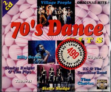 2 x CD   -   70's Dance Hits beschikbaar voor biedingen