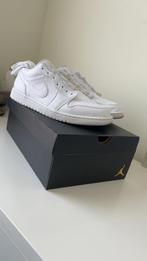 Witte low jordans 1, Kleding | Heren, Schoenen, Ophalen, Wit, Zo goed als nieuw, Sneakers