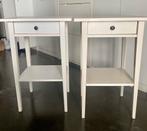 2 Hemnes nachttafeltjes, Huis en Inrichting, Slaapkamer | Nachtkastjes, Ophalen, Gebruikt