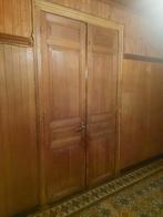 Double portes intérieures anciennes, Enlèvement, Utilisé, Bois