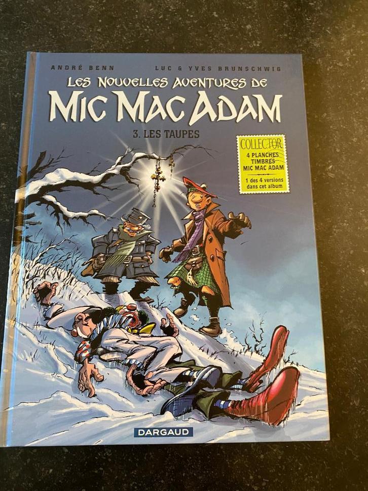 Les nouvelles aventures de Mic Mac Adam - 3 - EO, Boeken, Stripverhalen, Zo goed als nieuw, Ophalen of Verzenden