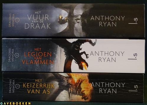 Draconis Memoria - Anthony Ryan - Luitingh Sijthoff - 3x, Livres, Fantastique, Utilisé, Enlèvement ou Envoi