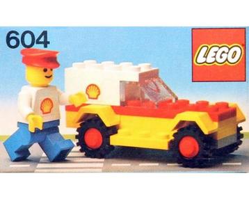 LEGO Classic Town 604 Shell Service Car