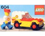 LEGO Classic Town 604 Shell Service Car, Comme neuf, Ensemble complet, Lego, Enlèvement ou Envoi