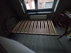 Lit 90x200, avec sommier et matelas, Ophalen, 85 tot 100 cm, Zo goed als nieuw, Matras