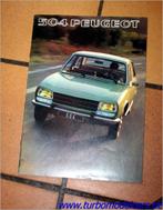 Folder Peugeot 504 1977, Verzenden, Zo goed als nieuw, Peugeot