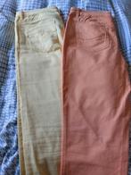 Lange broeken mt 40, Kleding | Dames, Broeken en Pantalons, Ophalen, Gedragen, Maat 38/40 (M), Geel