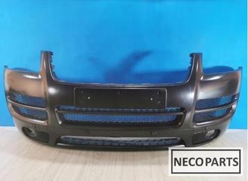 VW Touareg 1 7L R-LINE 02-06 VOORBUMPER ORIGINEEL KLEUR LC9Z beschikbaar voor biedingen