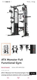 ATX Monster Full Functional Gym ATX-MFR-720, Sport en Fitness, Ophalen, Zo goed als nieuw, Benen, Krachtstation