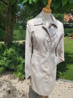 beige mantel small, Kleding | Dames, Ophalen of Verzenden, Zo goed als nieuw, Maat 36 (S), Beige