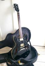 Gibson ES-335 Custom Ebony, 2009 in prima staat., Muziek en Instrumenten, Ophalen of Verzenden, Gebruikt, Semi-solid body, Gibson