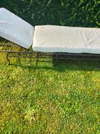 Bains de soleil fer forgé, Jardin & Terrasse, Enlèvement ou Envoi, Comme neuf, Réglable