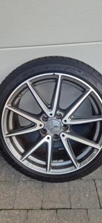 4 jantes mercedes 18" AMG, Ophalen of Verzenden, Band(en)