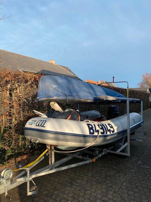 Motor boot 25pk, Watersport en Boten, Speedboten, Zo goed als nieuw, Ophalen