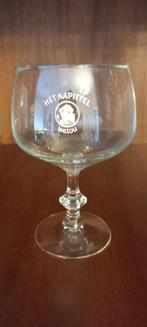 2 glazen HET KAPITTEL WATOU, Verzamelen, Glas en Drinkglazen, Ophalen, Gebruikt, Bierglas