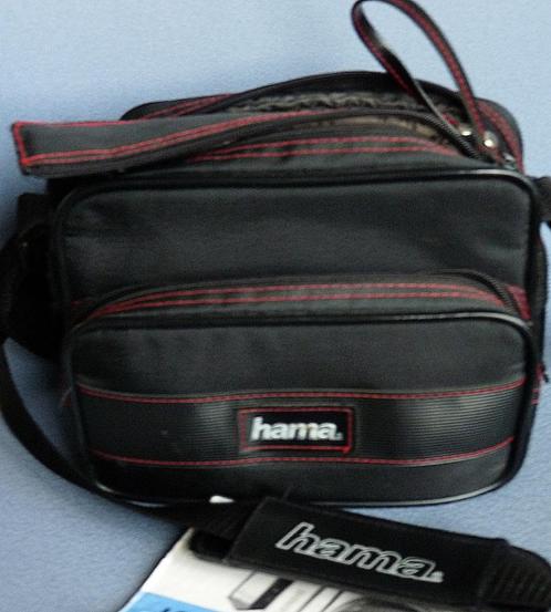 Cameratas Hama b24 x h18 x 16 diep., Audio, Tv en Foto, Foto | Cameratassen, Zo goed als nieuw, Schoudertas, Overige merken, Ophalen of Verzenden