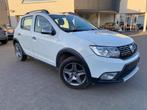 Dacia Sandero stepway AUTOMAAT 0,9 tce benzine, Auto's, Dacia, Automaat, Wit, 900 cc, 5 deurs