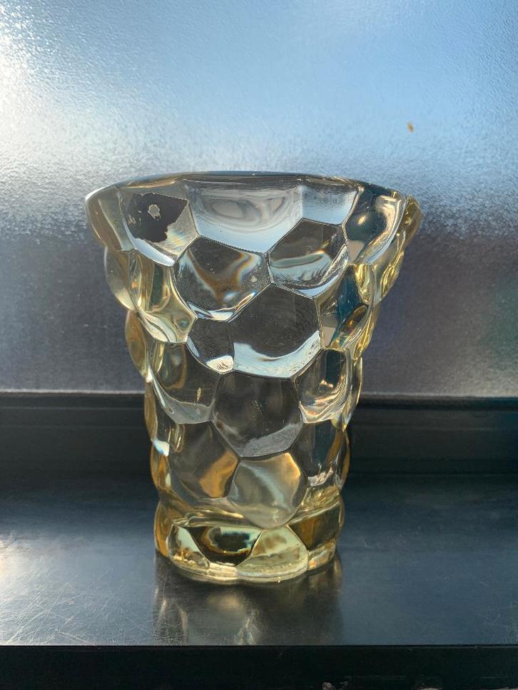 Art Deco vaas door Pierre d'Avesn, Antiek en Kunst, Antiek | Glaswerk en Kristal, Ophalen of Verzenden