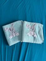 Set 2 kleine handdoeken, Ophalen of Verzenden, Zo goed als nieuw, Blauw, Handdoek