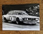 Photo presse Jacky ICKX Schnitzer- BMW 2800CS Coupes de Spa, Envoi, Utilisé, Voitures